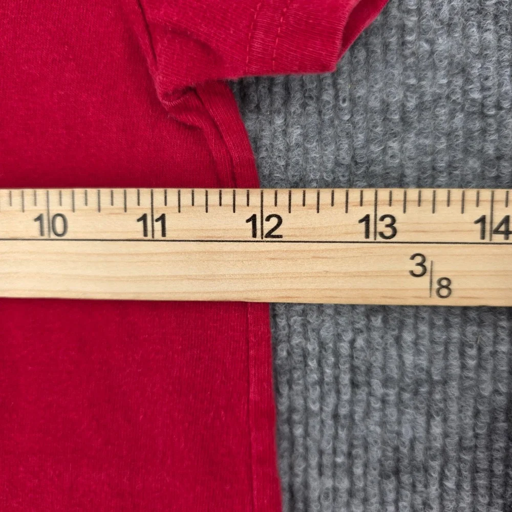 Ralph Lauren Polo Bear Red Romper Baby 12-18 Month Cotton Short Sleeve One Piece